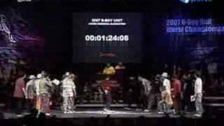 Bboy Unit9 Korea semi final part.3(extension)Rivers VS T.I.P