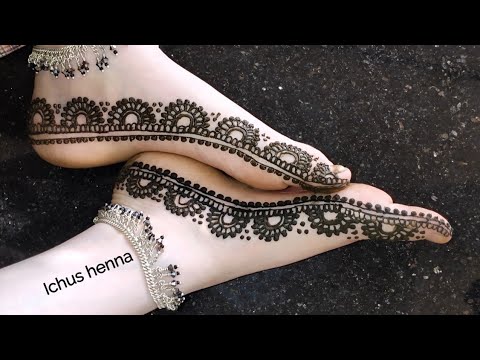 picture Simple Feet Mehndi Design 2020 simple feet mehandi design 2020 feet henna