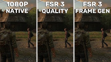 The Last of Us Part 1 - RX 580 - AMD FSR 3 Frame Generation - Official Update