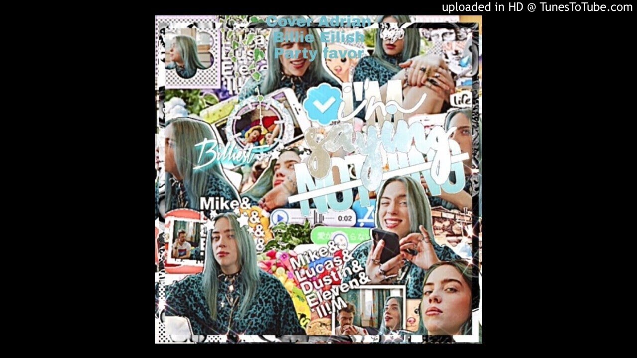 Billie Eilish party favor Cover Adrián YouTube