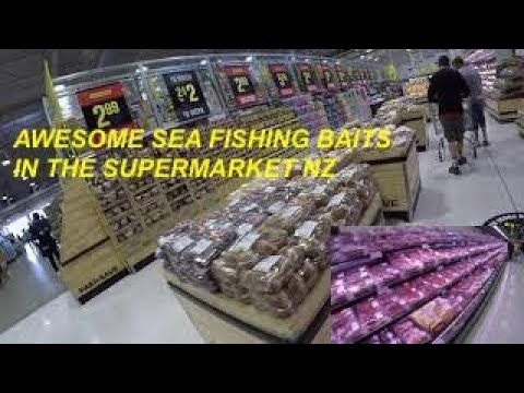 AWESOME SEA FISHING BAITS IN THE SUPERMARKET 