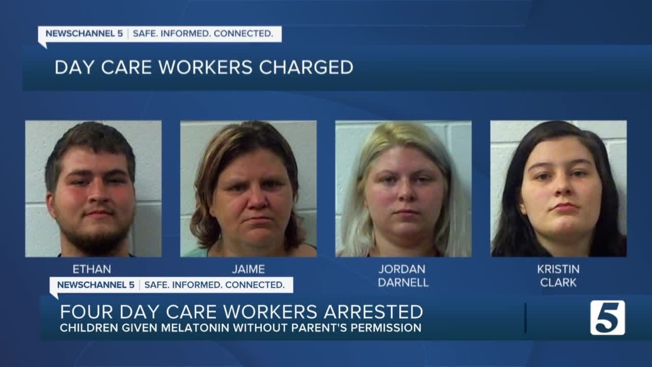 Four arrested at daycare accused of dosing children to sleep - YouTube