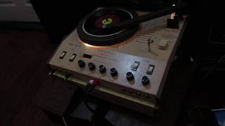 A demonstration of how I have my Audiotronics record player connected to my computer