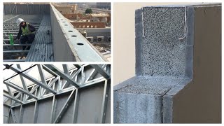 Lightweight concrete made of cement limestone aluminum powder for PEB buildings thermal insulation
