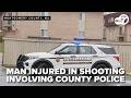 WATCH: Man injured after shooting involving Montgomery County police