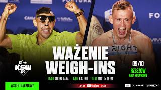 KSW: Ważenie i Strefa Fana przed XTB KSW 122 w Rzeszowie [YAKYMENKO,MORELLI, GRZEBYK, ZERHOUNI]