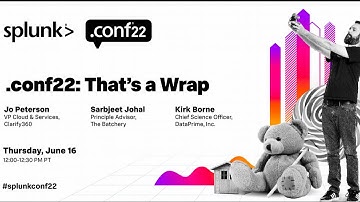 LIVE from .conf22: That