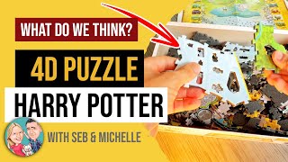 Harry Potter 4D Cityscape Wizarding World Of Hogwarts And Hogsmeade Puzzle