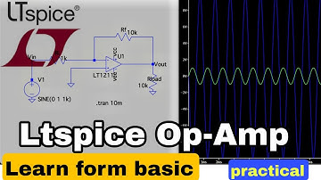 Ltspice Op-Amp inverting circuit Simulation