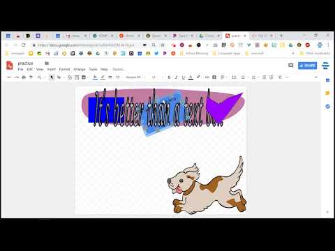 Google Drawings Skills 2 - Format, Arrange, File menus