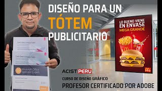 Cómo diseñar un anuncio para un Tótem Publicitario en Illustrator