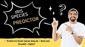 machine learning project(iris flower species prediction app)