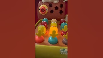 Hit the hamster game #toys #happyfarm #asmr #simulatedlife #concentration  #walmartfinds