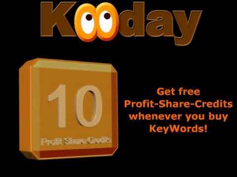 Kooday Monetized Keyword Search & Profit Sharing by Anthony B Palmer