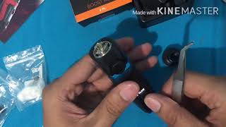 Geekvape Aegis Boost RBA unboxing