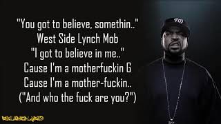 Ice Cube - Really Doe (Lyrics)