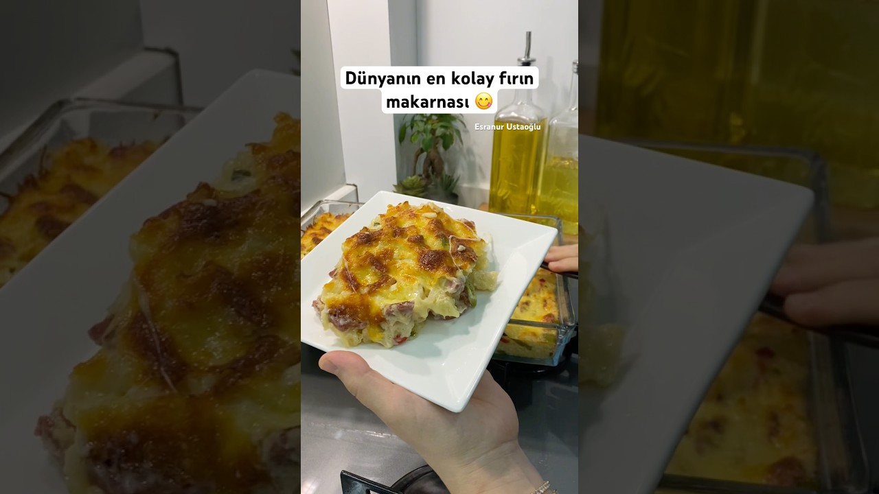 EN KOLAY FIRIN MAKARNA TARİFİ 🍝. #kesfet #yemektarifi #keşfetteyim #yemektarifleri #makarna EN KOLAY FIRIN MAKARNA TARİFİ 🍝. #kesfet #yemektarifi #keşfetteyim #yemektarifleri #makarna