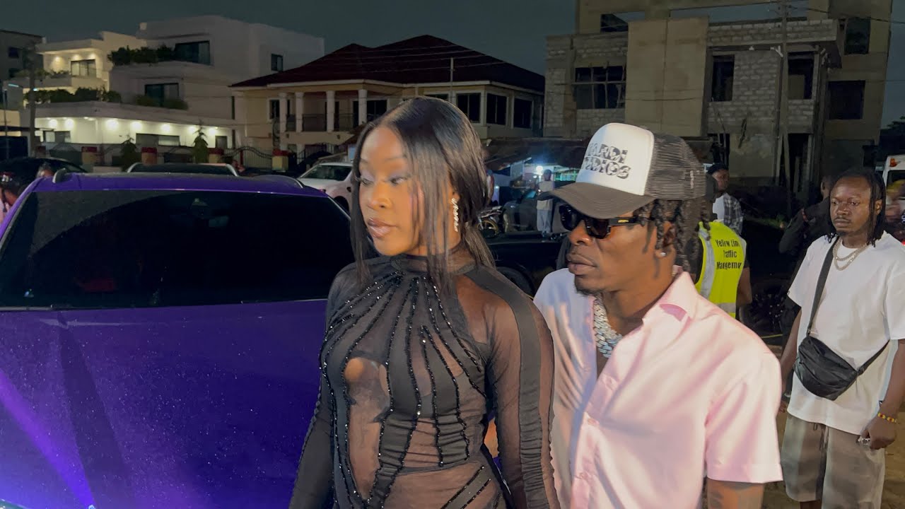 Shatta Wale & Efia Odo Steal the Spotlight at the GH Queens Premiere 😱🔥 | Must Watch Moments!