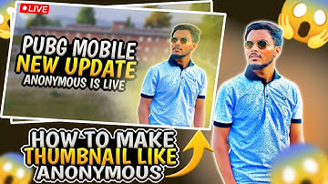 How To Make Thumbnail Like @StarANONYMOUS On Android 😱❤ | Star Anonymous Thumbnail Tutorial