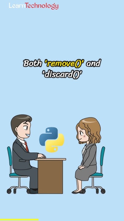 Need of remove and discard methods in Python sets | Python interview ...