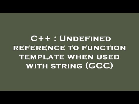 C++ : Undefined
