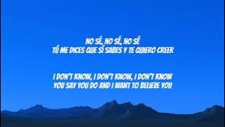 AITANA   Conexion Psiquica Spanish and English Lyrics