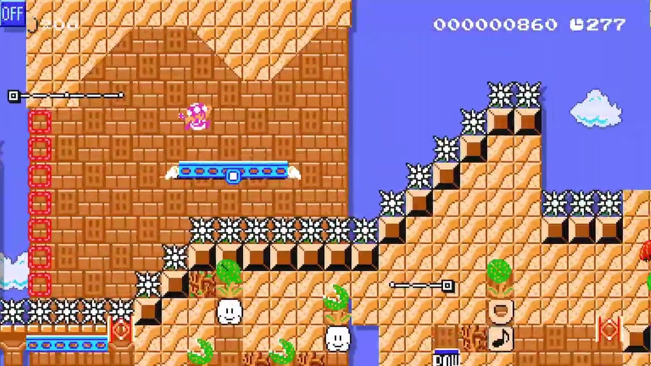 ♪ Back to the Future ♪ by DTSpies [SMM2]