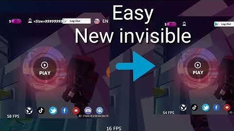 Simple Sandbox 2 New Invisible "size"