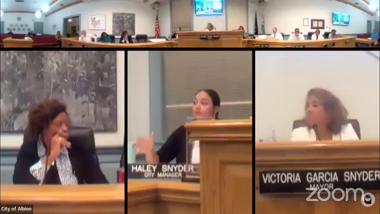 Albion, MI City Council Meeting October 2, 2023 YouTube