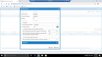 OpenLM Configuration Tutorials - Unmanaged Processes