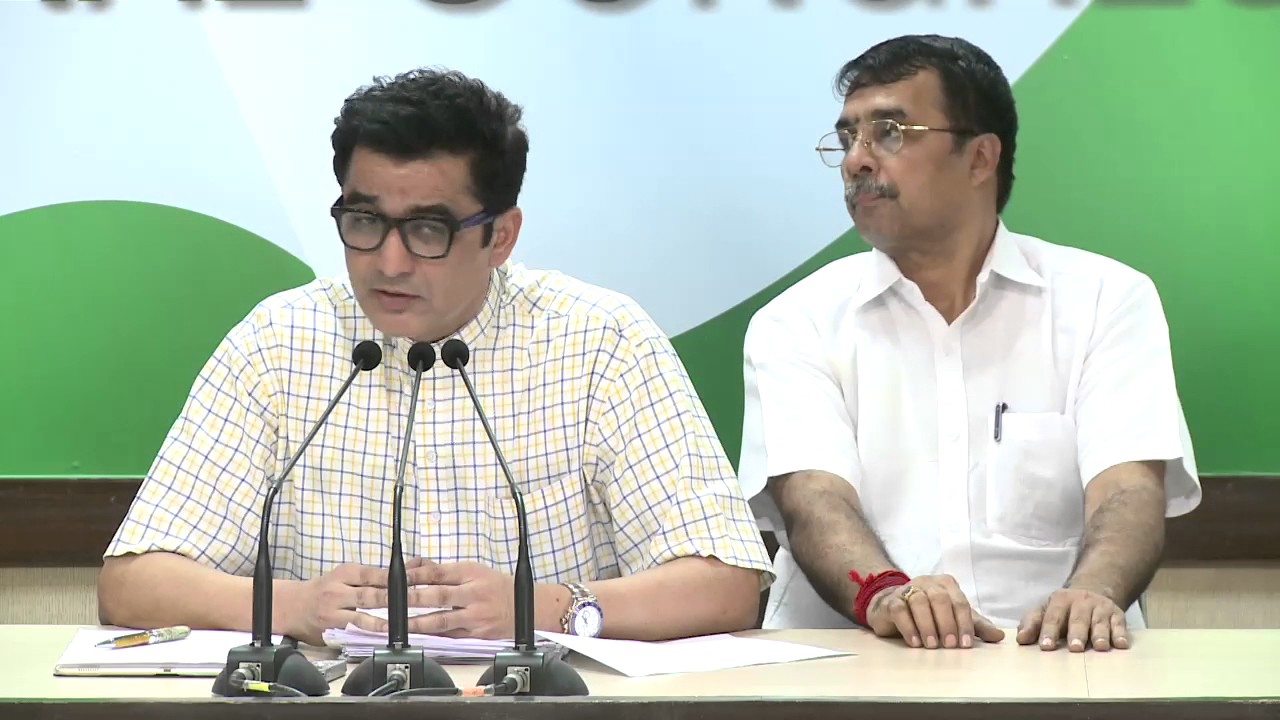 AICC Press Briefing by Ajoy Kumar at Congress HQ, May 10, 2017