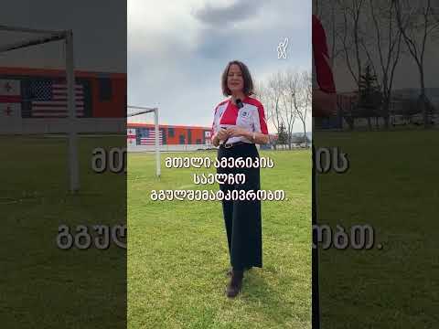 აშშ-ის ელჩი საქართველოში რობინ დანიგანი საქართველოს დღევანდელ თამაშზე წარმატებას უსურვებს