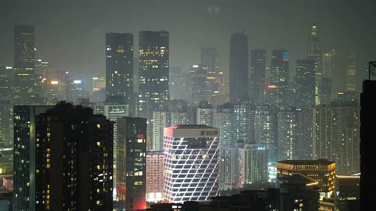 Shenzhen 24h Timelapse on 13.01.2026 4K 70mm Zoom