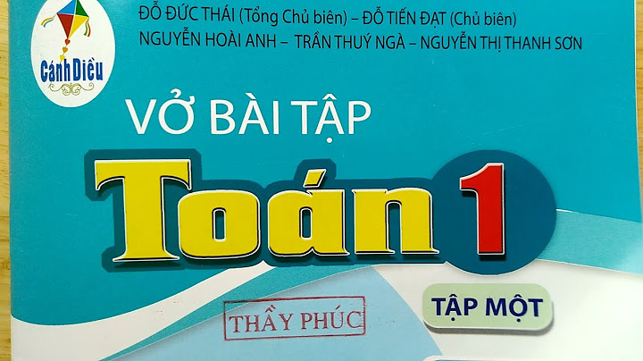 Giải vở bài tập toán lớp 1 bài 32 năm 2024