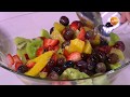 طريقة تحضير سلطة فواكه نورا السادات 