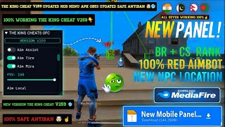 THE KING CHEAT V259 Updated Mod Menu ☠️ | Aim lock + Speed Hack🧿 | Free Fire New Hack 🔗 *No Password