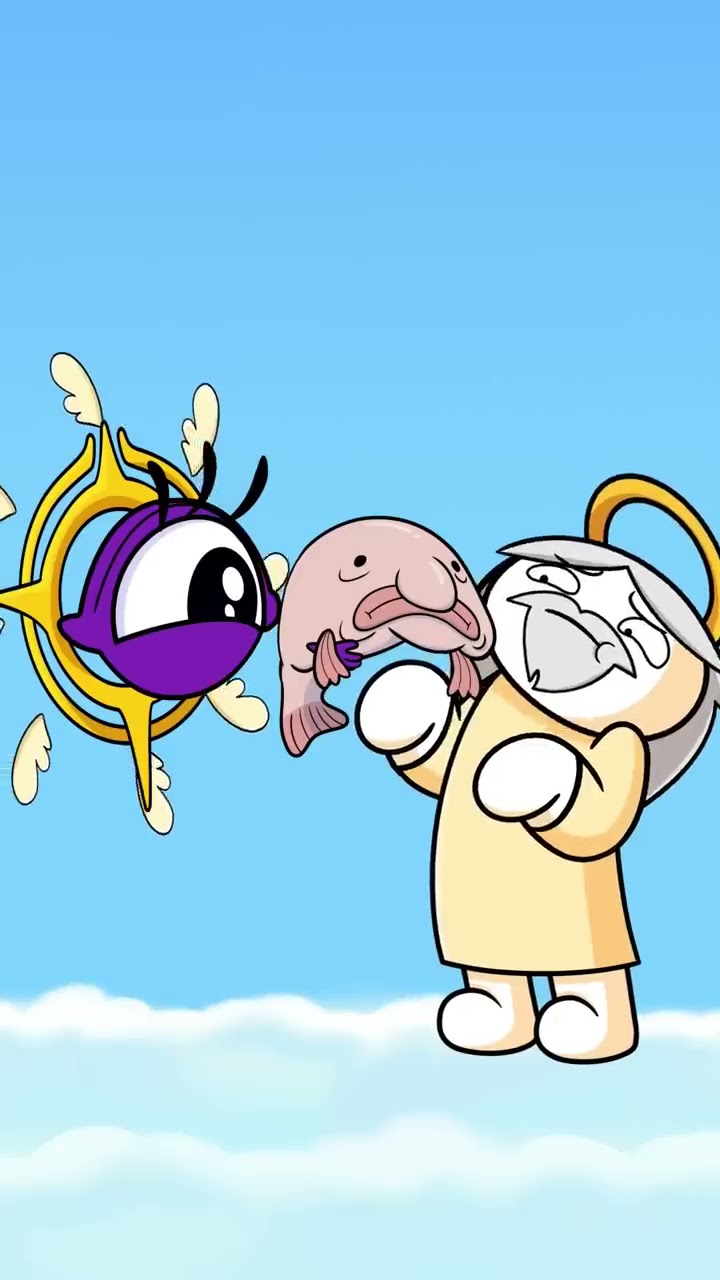 Angel and Blobfish