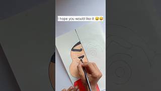 Sinchan in two different reactions 😡😭#shorts #drawing