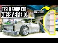 GIANT 67" Diffuser For The Tesla Swapped Squarebody! - Electric C10 Ep. 7