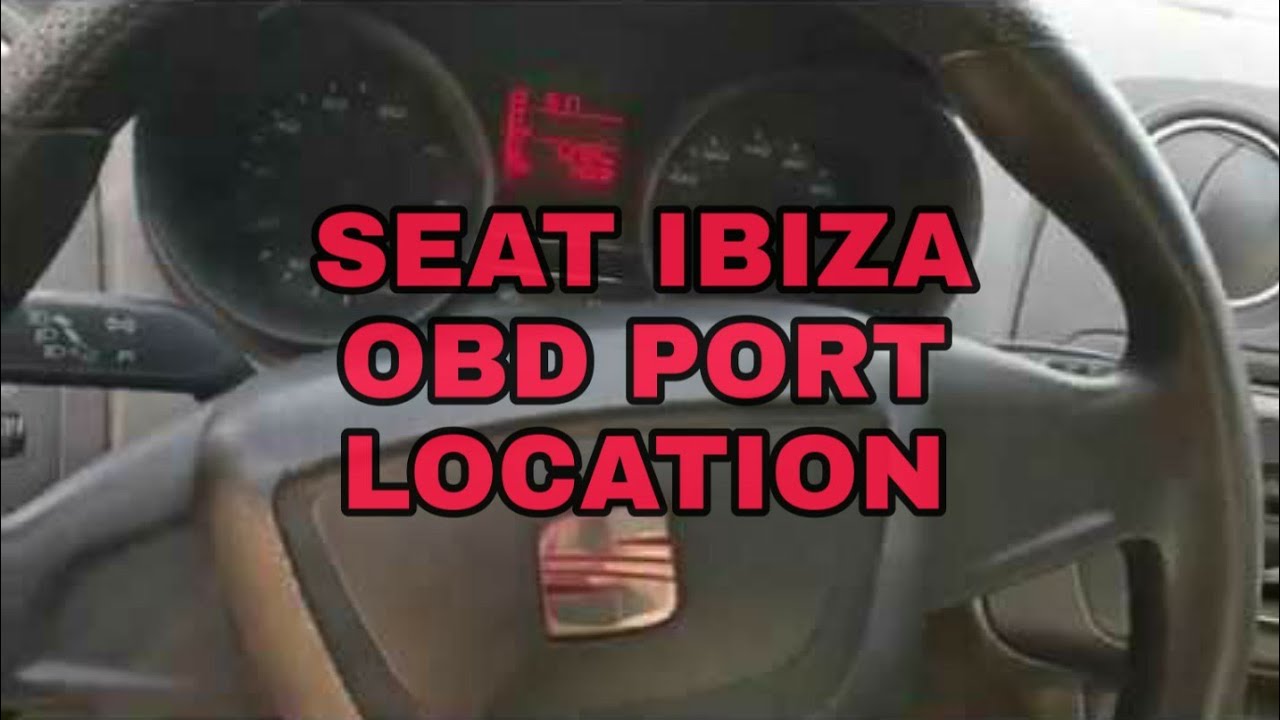 Seat Ibiza Iv 6j 08 17 Obd Diagnostic Port Location Fuse Box Location Youtube