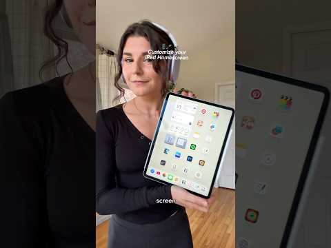 Настройте главный экран вашего iPad✨