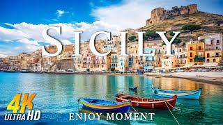 SICILY ITALY 4K UHD - Relaxing Music With Amazing Natural Landscape - Beautiful Nature by Enjoy Moment 531 views 1 day ago 21 hours