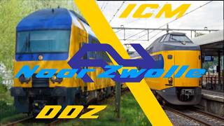 Met de DDZ naar Zwolle en KOPLOPERS SPOTTEN! | Mees' Treinvlog #2