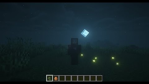 I added fireflies to Minecraft because Mojang wouldn