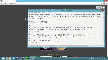 How to change wamp localhost port