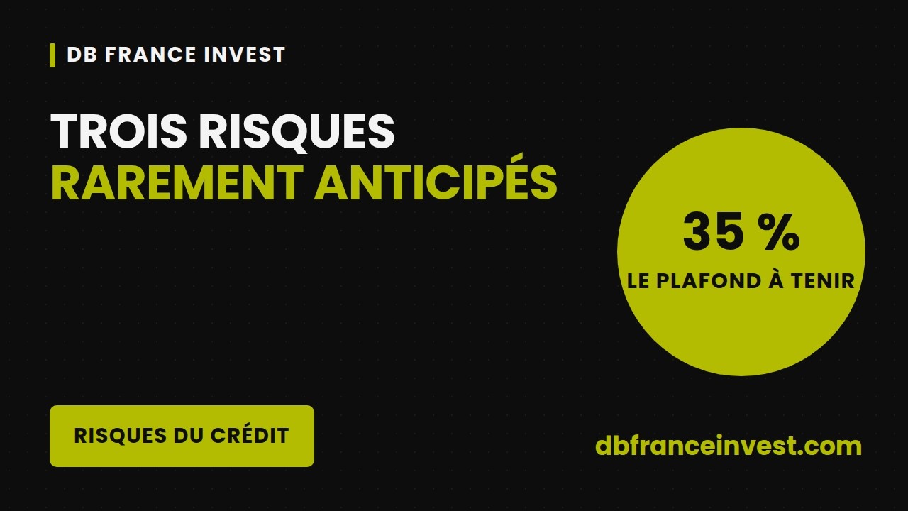 Crédit : les trois risques rarement anticipés
