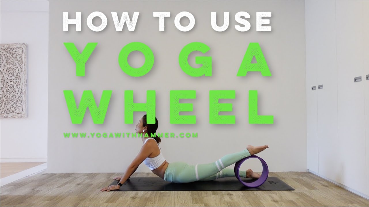 How to use Yoga Wheel - YouTube