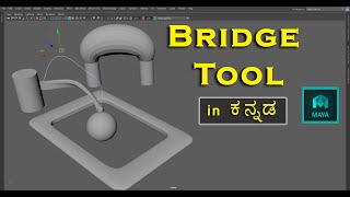 How to use Bridge Tool in Maya