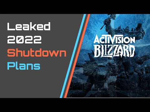 Activision Shutting down Blizzard 2022, World Warcraft, Overwatch and More - Insight Leak, Fake News