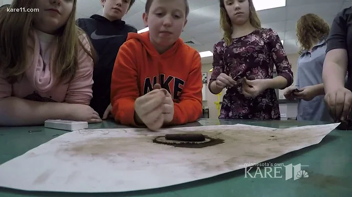 Wisconsin 7th graders test magnets at the South Pole